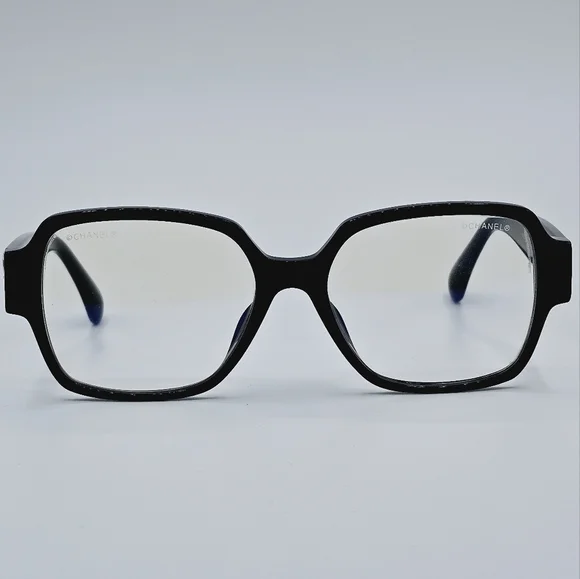 CHANEL EYEGLASSES Black Ref.3438 C501 FRAMES 54-17-140 RX Blue light - Picture 14 of 16